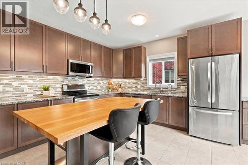 921 Eden Oak Court, Kitchener, ON - Indoor Photo Showing Kitchen With Double Sink