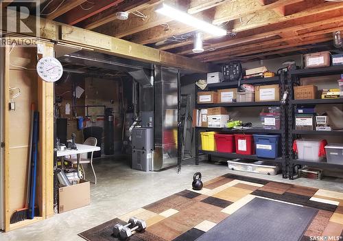 Bassingthwaite Acreage, Asquith, SK - Indoor Photo Showing Basement