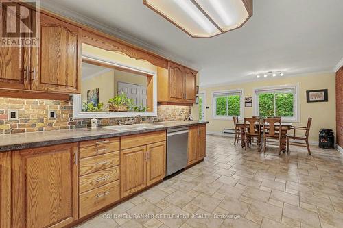 101 Drummond Street E, Perth, ON - Indoor Photo Showing Kitchen With Double Sink