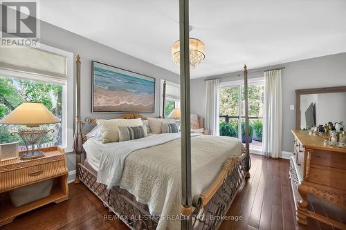 Primary Bedroom W/ W/O to Terrace - 30 Edgewood Crescent, Toronto, ON 