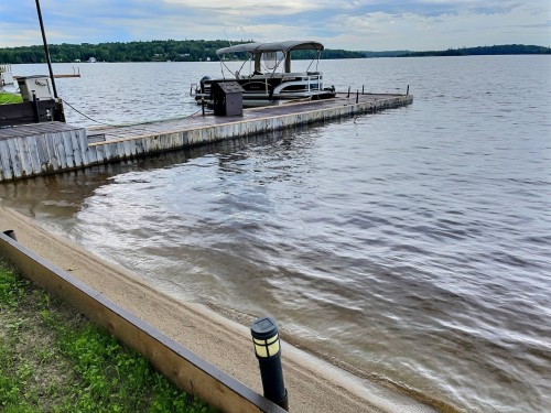 Waterfront - 713 Ch. Du Pin-Rouge, Laverlochère-Angliers, QC - Outdoor With Body Of Water With View