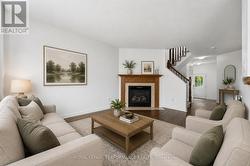 Virtually staged living room - 