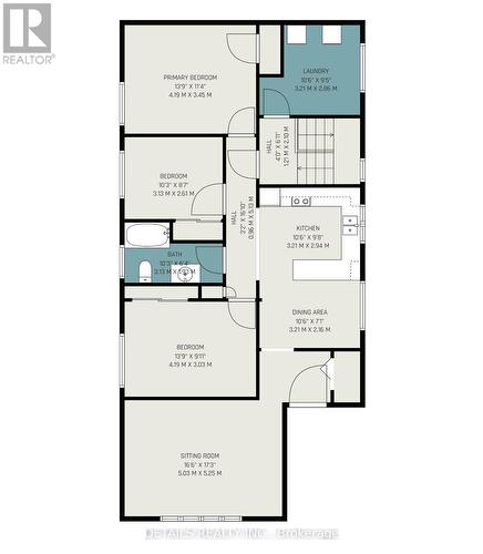 Third floor 3 bedroom unit. - 294 Donald Street, Ottawa, ON 