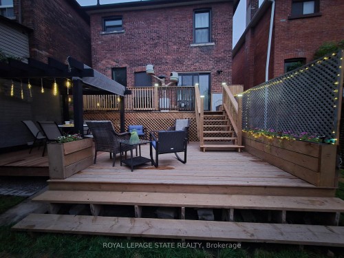 361 Cumberland Avenue, Hamilton, ON - Outdoor With Deck Patio Veranda With Exterior