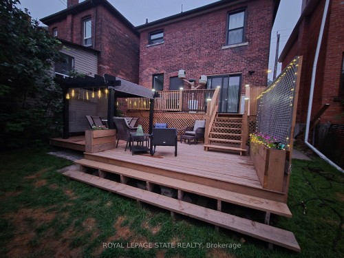 361 Cumberland Avenue, Hamilton, ON - Outdoor With Deck Patio Veranda With Exterior