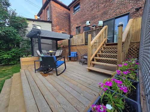361 Cumberland Avenue, Hamilton, ON - Outdoor With Deck Patio Veranda With Exterior