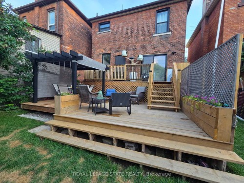 361 Cumberland Avenue, Hamilton, ON - Outdoor With Deck Patio Veranda With Exterior