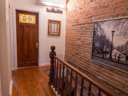 Staircase - 89Z Rue Milton, Montréal (Le Plateau-Mont-Royal), QC - Indoor Photo Showing Other Room