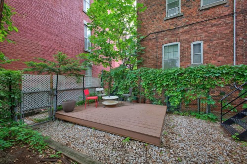 Courtyard - 89Z Rue Milton, Montréal (Le Plateau-Mont-Royal), QC - Outdoor With Exterior