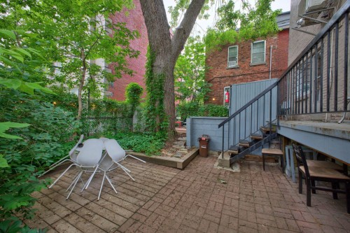 Courtyard - 89Z Rue Milton, Montréal (Le Plateau-Mont-Royal), QC - Outdoor With Exterior