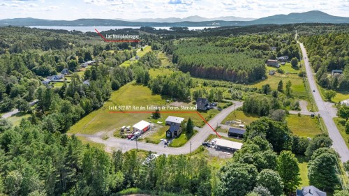 Aerial View - Rue Des Tailleurs-De-Pierre, Stanstead - Ville, QC 