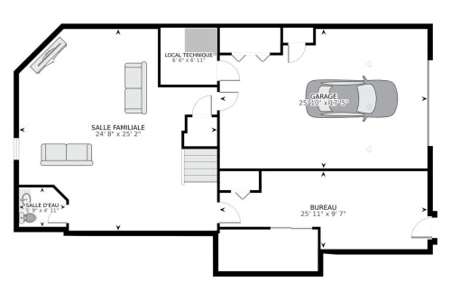 Plan (croquis) - 124 Rue Augusta, Morin-Heights, QC 