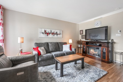 Salon - 542 Ch. Du Grand-Bernier N., Saint-Jean-Sur-Richelieu, QC - Indoor Photo Showing Living Room With Fireplace