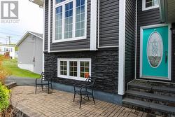 Great curb appeal with brick and stone walk/stairs. - 