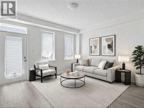 LIVING ROOM VIRTUALLY STAGED - 82 Gledhill Crescent, Cambridge, ON - Indoor Photo Showing Living Room