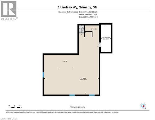 Floor plan - 1 Lindsay Way, Grimsby, ON - Other