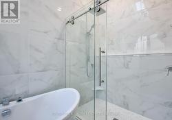 Stunning soaker tub and walk in shower! - 