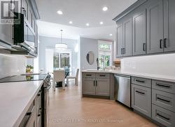 Open concept to breakfast nook and living room - 
