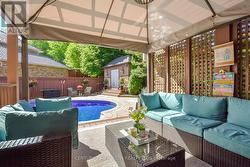 Walkout from kitchen to gazebo and pool! - 