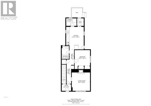 Main Floor Plan Apt A - 8 Blatch Avenue, St. John'S, NL 