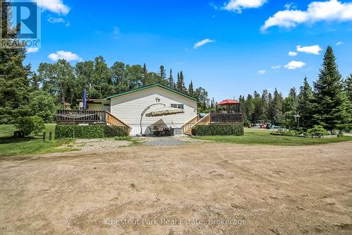 Side Entrance - lots of parking - 37 Rose Drive, Kearney, ON 