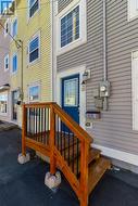 Newly installed front steps & front door. - 