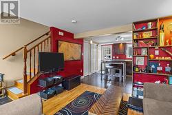 Hardwood & ceramics adorn the main floor living space.  Functional yet chic!! - 