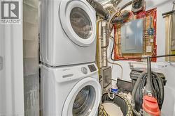 Stackable laundry appliances - 