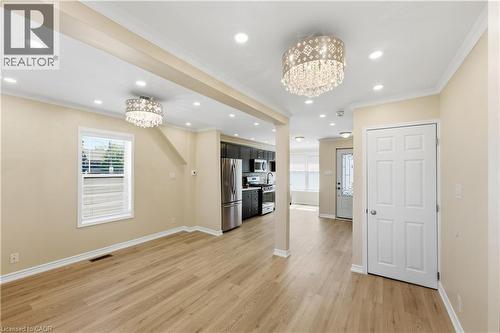 Main Floor Kitchen/Dining & Living areas - 309 Cope Street, Hamilton, ON - Indoor Photo Showing Other Room