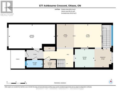 1st Floor - 577 Ashbourne Crescent, Ottawa, ON 