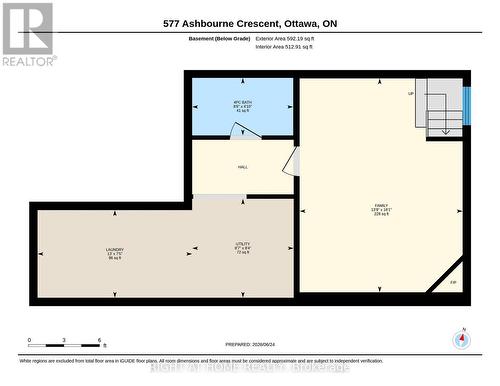Basement - 577 Ashbourne Crescent, Ottawa, ON 