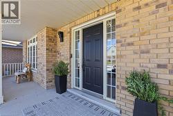 Brick exterior with covered front porch - 