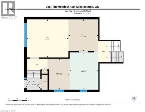 Floor plan - 396 Pinemeadow Avenue, Mississauga, ON 
