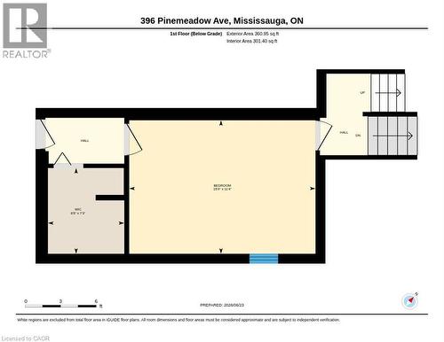 Floor plan - 396 Pinemeadow Avenue, Mississauga, ON 