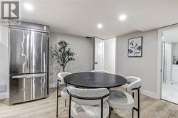 Stainless steel French door refrigerator with bottom freezer - 