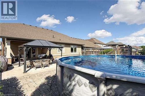 18 Gateway Avenue, West Lincoln, ON - Outdoor With Above Ground Pool