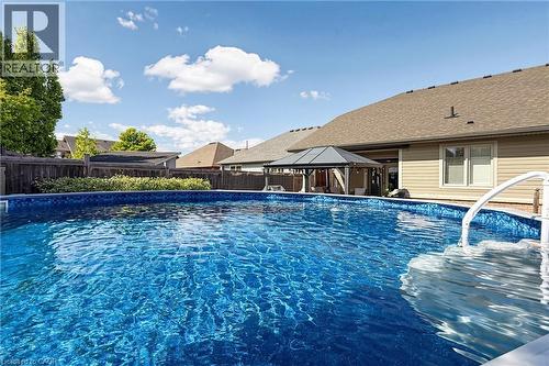 18 Gateway Avenue, West Lincoln, ON - Outdoor With Above Ground Pool