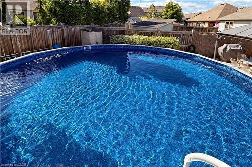 18 Gateway Avenue, West Lincoln, ON - Outdoor With Above Ground Pool With Backyard
