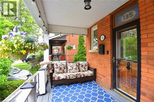 135 Alpine Avenue, Hamilton, ON - Outdoor With Deck Patio Veranda With Exterior