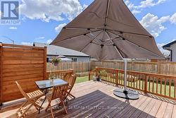 Rear deck off kitchen - 