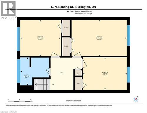 Floor plan - 5275 Banting Court, Burlington, ON 