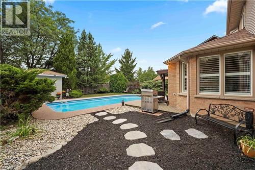 59 Randolf Court, Hamilton, ON - Outdoor With In Ground Pool