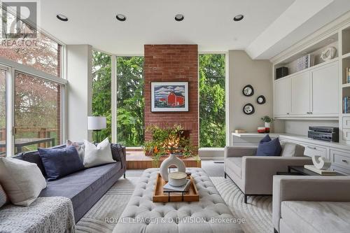 Floor to Ceiling Window views of Ravine - 41 Ridge Drive, Toronto, ON 