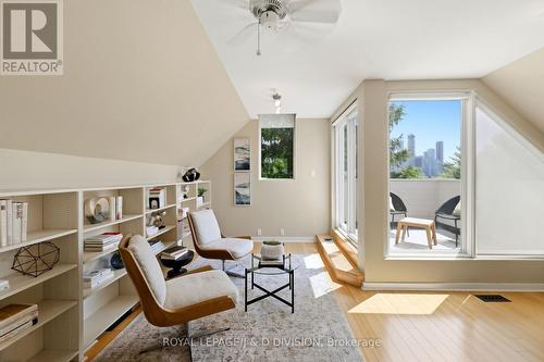 3rd Floor: Office / Bedroom w Balcony - 41 Ridge Drive, Toronto, ON 
