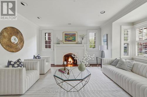 Gas Fireplace - 41 Ridge Drive, Toronto, ON 