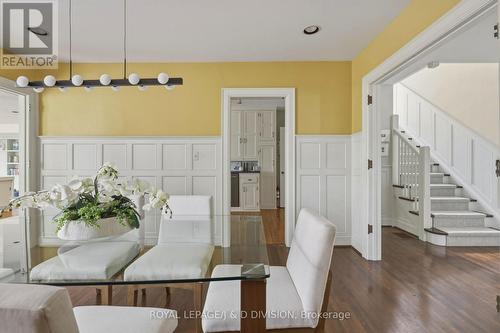 Dining Room view to Kitchen - 41 Ridge Drive, Toronto, ON 
