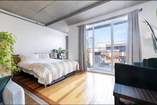 Chambre à coucher - 209-5255 Av. Du Parc, Montréal (Le Plateau-Mont-Royal), QC 