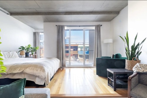 Chambre à coucher - 209-5255 Av. Du Parc, Montréal (Le Plateau-Mont-Royal), QC 