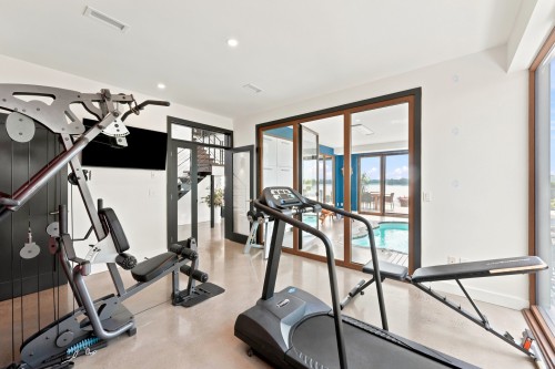Salle d'exercice - 33 Rue Rochefort, Repentigny (Repentigny), QC - Indoor Photo Showing Gym Room