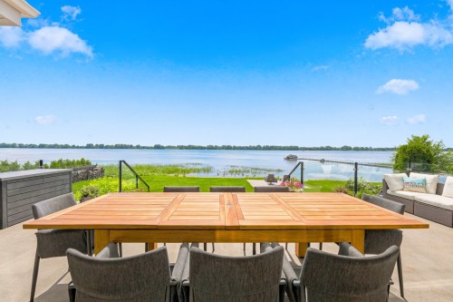 Terrasse - 33 Rue Rochefort, Repentigny (Repentigny), QC - Outdoor With Body Of Water With Deck Patio Veranda With View